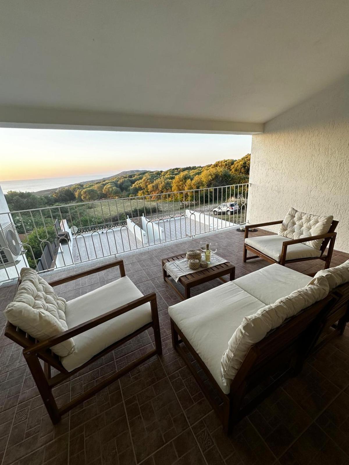 Costa Rossa View Sunset Villa Cascabraga Exterior foto